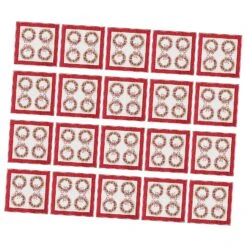 20x Dinner Size Napkins Disposable Christmas Napkins For Party Guest Kitchen