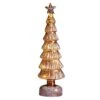 Glass Christmas Tree Light Shiny Lighting Small Night Lamp Romantic Holiday Atmosphere Party Show W