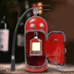 Fire Etinguisher Mini Bar Christmas Gift Can Bar Simulation Fire Extinguisher Desktop Ornament Home