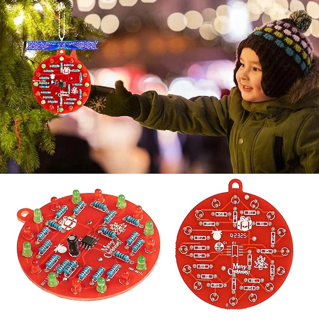 Blinking LED Pendant Dynamic Lighting For New Year Christmas Ddecoration With Battery 4 Blinking LED Pendant Dynamic Lighting For New Year Christmas Ddecoration With Battery - Billede 4