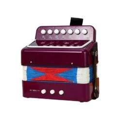 Mini 7-key 2-bass Accordion ABS Material Musical Instrument For Beginners Christmas Gift Lightweight Purple 9 Mini 7-key 2-bass Accordion ABS Material Musical Instrument For Beginners Christmas Gift Lightweight Purple -Schmidt Butik 1344191452 max