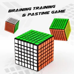 7x7 Speed Cube, 7x7x7 Magic Cube, Smooth Easy Spin Speed Cube, Perfect Christmas Gift For Kids And Adults, Black 8 7x7 Speed Cube, 7x7x7 Magic Cube, Smooth Easy Spin Speed Cube, Perfect Christmas Gift For Kids And Adults, Black -Schmidt Butik 1358671053 max