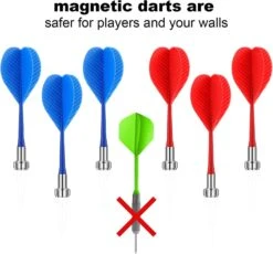 24 Pieces Magnetic Darts Safety Plastic Darts Replacement Dart For Boys Girls And Adults Target Game Toys For Halloween Christmas Party Favors -Schmidt Butik 1361255137 max