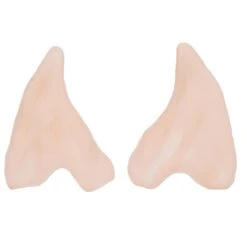 Elf Ear Latex Soft Pointed Props For Cosplay Halloween Christmas Party