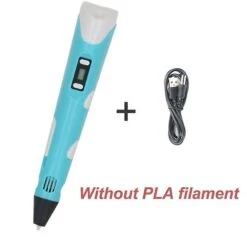 3D Printing Pen For Kids 3D Pen With LCD Display Compatible With PLA/ABS Filament Children's Christmas Birthday Ideas DIY Gift (GET IT) Blue 7 3D Printing Pen For Kids 3D Pen With LCD Display Compatible With PLA/ABS Filament Children's Christmas Birthday Ideas DIY Gift (GET IT) Blue -Schmidt Butik 1369834925 max