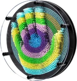 Pin Art, 3D Round Pin Art Toy, 8x8 Desk Toys, Metal Stress Fidget Relief Pin Toys For Kids Adults, Desk Christmas Accessories -Schmidt Butik 1370333040 max