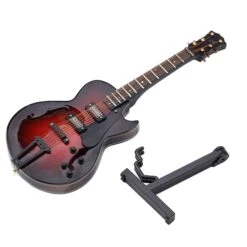 5.5in Classic Miniature Guitar Replica With Stand And Case Instrument Ornaments Christmas Gift 7 5.5in Classic Miniature Guitar Replica With Stand And Case Instrument Ornaments Christmas Gift -Schmidt Butik 1370668059 max
