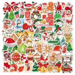 Christmas Stickers 200 Pcs MultiColor