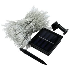 LED Solar Curtain Light String Outdoor Garden Curtain Light Light Christmas Wedding Holiday Party S -Schmidt Butik 1418556041 max