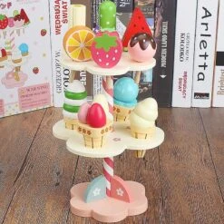 Baby Toys Simulation Magnetic Ice Cream Wooden Toys Pretend Play Kitchen Food Baby Infant Toys Food Birthday Christmas Gift -Schmidt Butik 1421768258 max