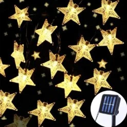 Solar Christmas Lights Outdoor Star Lights String, 39ft 100 LED 9 Solar Christmas Lights Outdoor Star Lights String, 39ft 100 LED -Schmidt Butik 1422661683 max