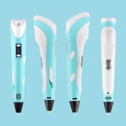 3D Pen 3d Diy Drawing Pen With Lcd Screen Compatible Pla Filament Toys Safe 3d Pen For Children Kids Christmas Birthdy Gift Pink -Schmidt Butik 1427119472 max