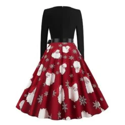 Christmas Retro Skater Dress Women Rockabilly Party Xmas Swing Dress -Schmidt Butik 1427588964 max