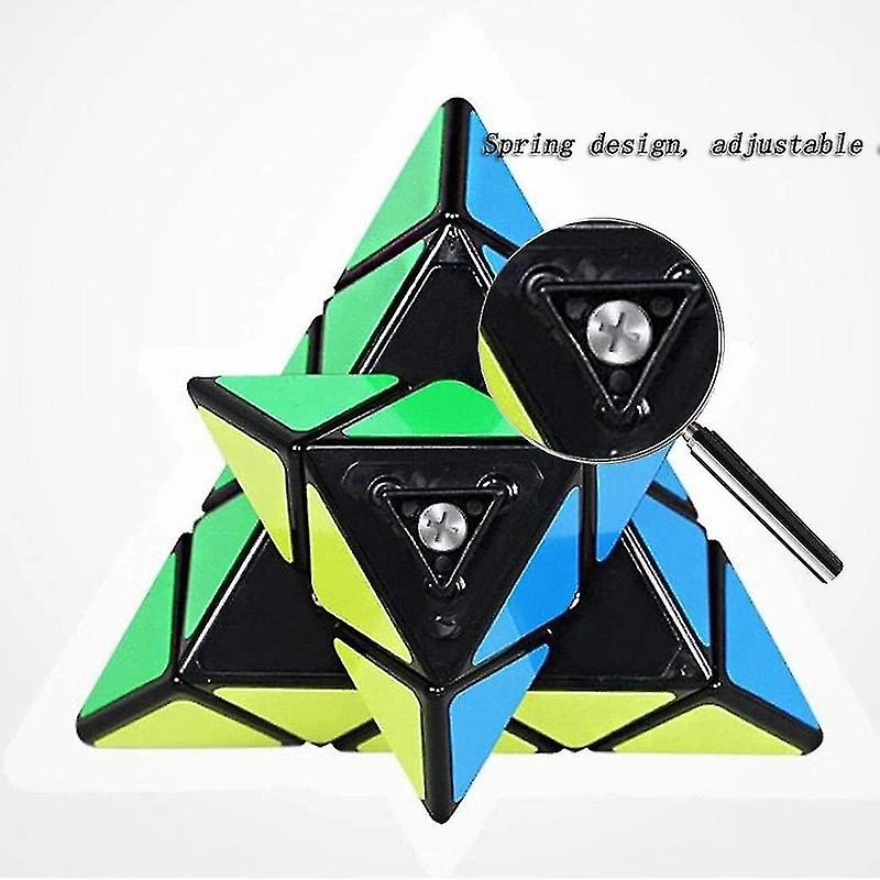 Triangle Cube, Pyramid Speed Magic Cube,pyramid Speed Cube Christmas Gift For Kids And Adults WYBEST 1 Triangle Cube, Pyramid Speed Magic Cube,pyramid Speed Cube Christmas Gift For Kids And Adults WYBEST