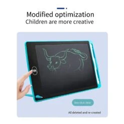 12 Inch LCD Writing Board Drawing Board Color Graffiti Board For Kids Students Toys Christmas Birthday Gift White -Schmidt Butik 1451388124 max