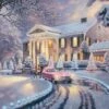 Schmidt Spiele Schmidt Thomas Kinkade: Graceland Christmas Jigsaw Puzzle (1000 Pieces)