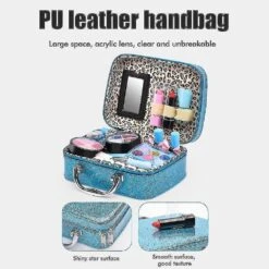 Frozen Theme Children's Washable Makeup Bag Makeup Toys Suitcase Christmas Birthday Gift Set Girl 27pcs -Schmidt Butik 1473181627 max