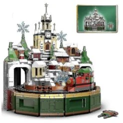 Xingbao 18021 Blocks Architecture Merry Christmas House Santa Claus Gingerbread Tree Building Blocks
