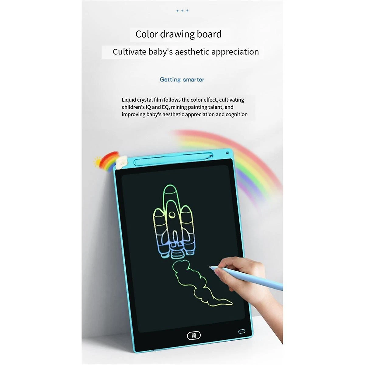 8.5 Inch LCD Drawing Tablet Color Graffiti Writing Board For Children Christmas Birthday Drawing Ta 5 8.5 Inch LCD Drawing Tablet Color Graffiti Writing Board For Children Christmas Birthday Drawing Ta - Billede 5