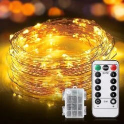 12M 120 LED Fairy Lights IP65 Waterproof 8 Modes Indoor Fairy Lights, Fairy Lights For Halloween Christmas Wedding Birthday Patio Garden (Warm White) -Schmidt Butik 1476188207 max