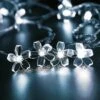 2/5/10m Led Flowers String Lights Christmas Tree New Year Room Valentine's Day Decoration Lights White