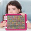 Kids Tablet Boys Learning Pad With LED Teach Alphabet Numbers MathEarly Development Interactive Electronic Toy Christmas Gifts Child Toys For Boys