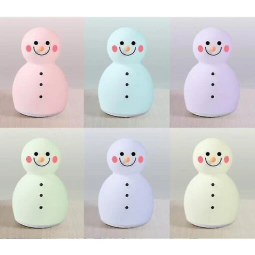 Sweet Snowman With Hat, Scarf & Gloves | Christmas Figure, Led Christmas Decoration | Height About 18 Cm -Schmidt Butik 1485049864 max