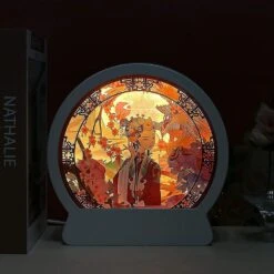 Paper Carving 3d Led Night Light | Creative Christmas Paper Carved Lights Holiday Home Gifts Home De -Schmidt Butik 1485095704 max