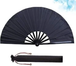 Christmas Folding Fans Chinese Tai Chi Folding Fan Handheld Fan Vintage Retro Kongfu Fan For Dancing Party Wedding_happyshop