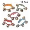 10pcs Christmas Wrist Bells Ankle Bells Kids Educational Toys For Home School Performance