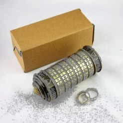 2024 Da Vinci Code Mini Cryptex For Christmas Valentine's Day Most Interesting Birthday Gifts For Boyfriend And Girlfriend Brain Teaser Lock Puzzles,2 -Schmidt Butik 1496678560 max