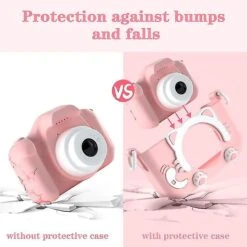 Ghyt Kids Camera Toys For 6-12 Year Old Boys/girls, Kids Digital Camera For Toddler With Video, Christmas Birthday Festival Gifts For Kids, Selfie Cam