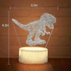 Shxx Dinosaur Toys, T Rex 3d Night Light With Timer, Remote Control & Smart Touch 16 Color Changing Dinosaur Night Light For Kids, Christmas Gifts For -Schmidt Butik 1509917062 max