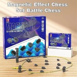 Ferromagnetic Magnetic Chess Game Interactive Magnet Board Game Adult Kids Christmas Birthday Gifts -Schmidt Butik 1514387020 max