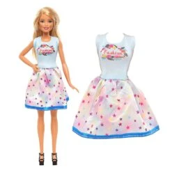 Barbie Fashion Costume, 10 Pieces, 10 Doll Accessories, For Children From 3 To 14 Years Old, Christmas Gift For Children, Birthday Present -Schmidt Butik 1517296942 max