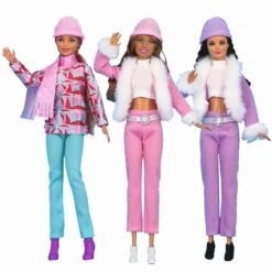Barbie Fashion Costume, 3 Pieces, 3 Doll Accessories, For Children From 3 To 16 Years Old, Christmas Gift For Children, Birthday Present -Schmidt Butik 1527917375 max