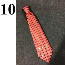 10pcs Mens Bow Ties Flashing LED Light Up Sequins Boys Tie Club Christmas Party Women Tie Gift