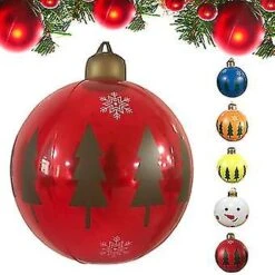 Christmas Inflatables Balls Outdoor Decorations - 24 Inch Blow Up Yard Decorations For Garden Yard -Schmidt Butik 1538287265 max