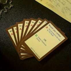 Nye Modeller Party Drinking Game "Shtty Choices", Funny Party Card Game, Adult Party Family Gathering Travel Game, Christmas Gift