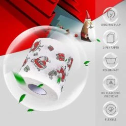 5 Rolls Christmas Toilet Paper -Schmidt Butik 1541693756 max
