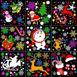 16 Patterns Rgb Multicolour Led Rotating Christmas Projection Lamp