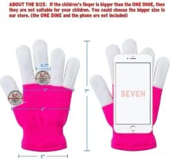 2 Pack Kids Light Gloves Children Finger Light Flashing Led Warm Gloves With Lights For Birthday Light Party Christmas Xmas Dance Thanksgivi -Schmidt Butik 191240249 max