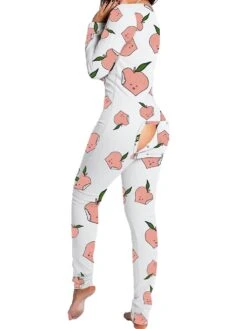 Kvinder Animal Pyjamas One Piece Christmas Bodysuit Buksedragt Langærmet Nattøj XL 5 Kvinder Animal Pyjamas One Piece Christmas Bodysuit Buksedragt Langærmet Nattøj XL -Schmidt Butik 195218858 max