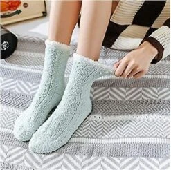 Women's Fuzzy Socks,Winter Fluffy Cozy Cabin Christmas Gift -Schmidt Butik 196597171 max