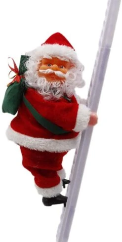 Electric Christmas Santa Claus Climbing Ladder For Child (no Battery) -Schmidt Butik 217436626 max