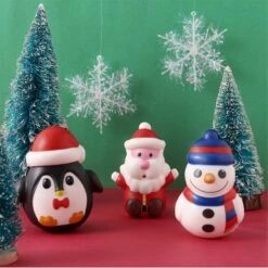 3pcs Christmas Toy Slow Rising Scented Stress Relief Kawaii Adorable Toy -Schmidt Butik 228314959 max