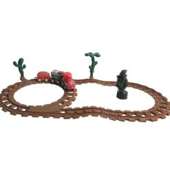Toy Train Set With Lights And Sounds Christmas Train Set Railway Tracks