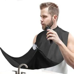 Forever Gifts For Him,beard Bib Apron Beard Catcher,with 4 Suction Cups Gifts For Husband, Boyfriend, Lover,fathers Day/birthday/anniversary/christmas Stockin