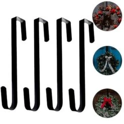 Wreath Hanger Metal Over The Door Single Hook Front Door Christmas Home Decoration -Schmidt Butik 255500169 max