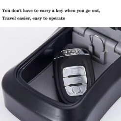 Christmas Key Storage Lock Box Safe Security Storage Combination Wall Mount Lock Box For Outside Garage